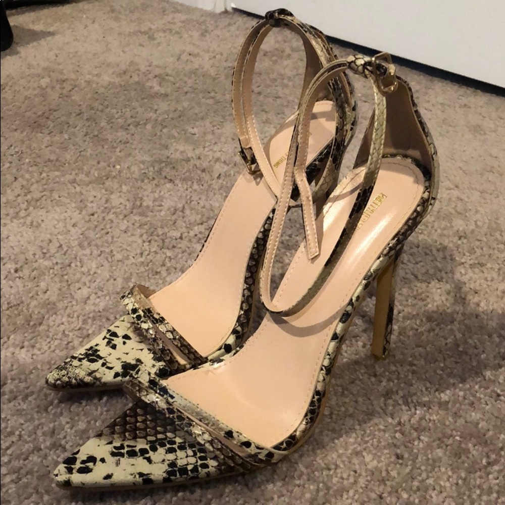 Pretty little thing heels